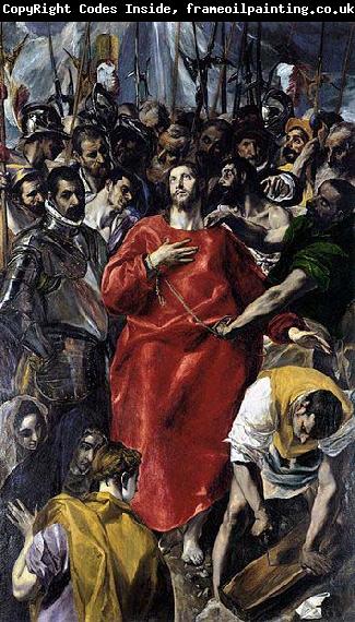 El Greco The Disrobing of Christ